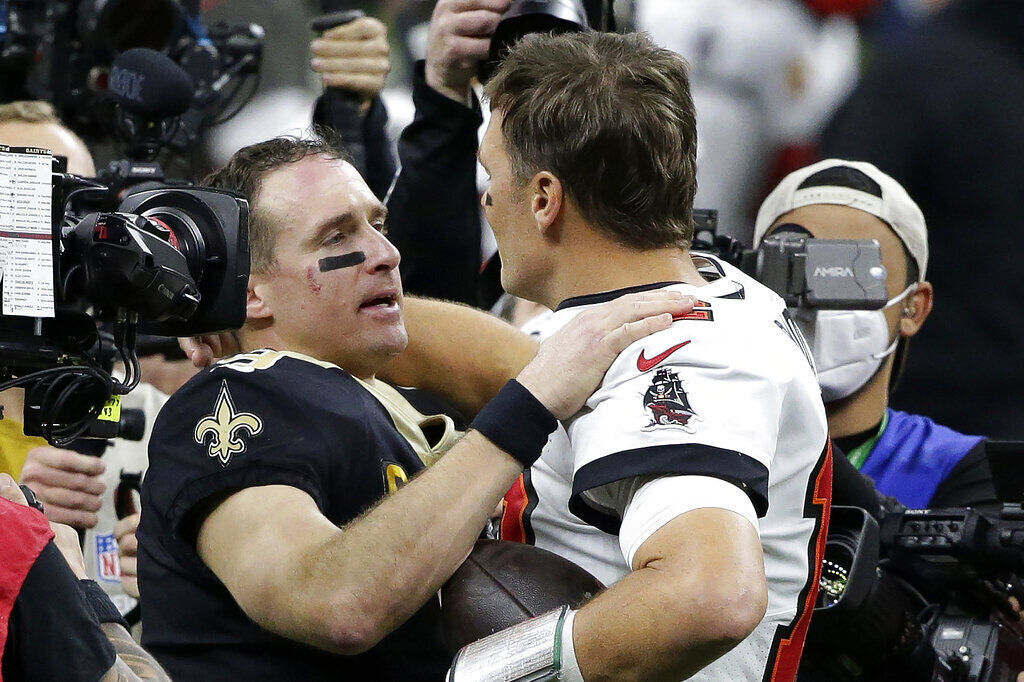 APTOPIX Buccaneers Saints Football